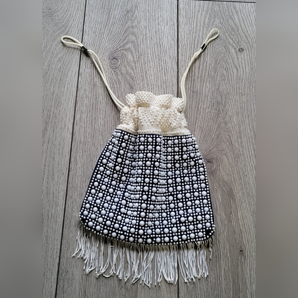 Bubble Beaded vintage flapper bag - Picture 5 of 15